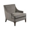 Anna - Accent Arm Chair With Pillow - Light Gray - Image 8