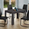 Rectangular Small Dining TableContemporary & Modern - Black - Image 8