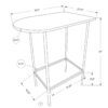 Home Bar Table With Bar Height, Small Rectangular For Kitchen - Espresso - Image 5