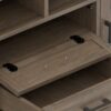 Ela - TV Media Stand - Smoky Brown - Image 4