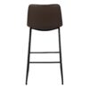Office Chair, Bar Height, Standing, Computer Desk, Work, Leather Look, Contemporary, Modern - Brown - Image 4