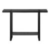 Accent Console Table For Entryway, Contemporary - Black - Image 2
