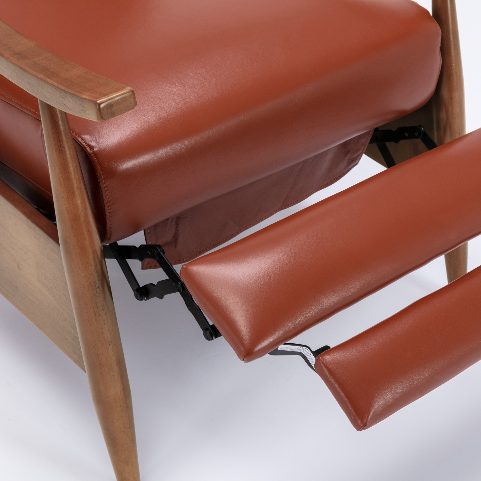Fremont - Arm Push Back Recliner - Caramel - Image 8