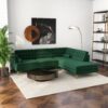 Brooke - Sectional Sofa Right Facing - Green - Image 12