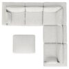 Jasmine - Corner Sectional Sofa And Ottoman - Gray - Image 8