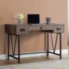 Computer Desk For Home Office, Laptop, Storage Drawers, Transitional - Brown - Image 10