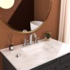 Widespread Bathroom Faucet With Pop Up Drain - Brushed Nickel - Image 5