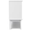 Draper - Mid Century Low Bookcase - White - Image 3