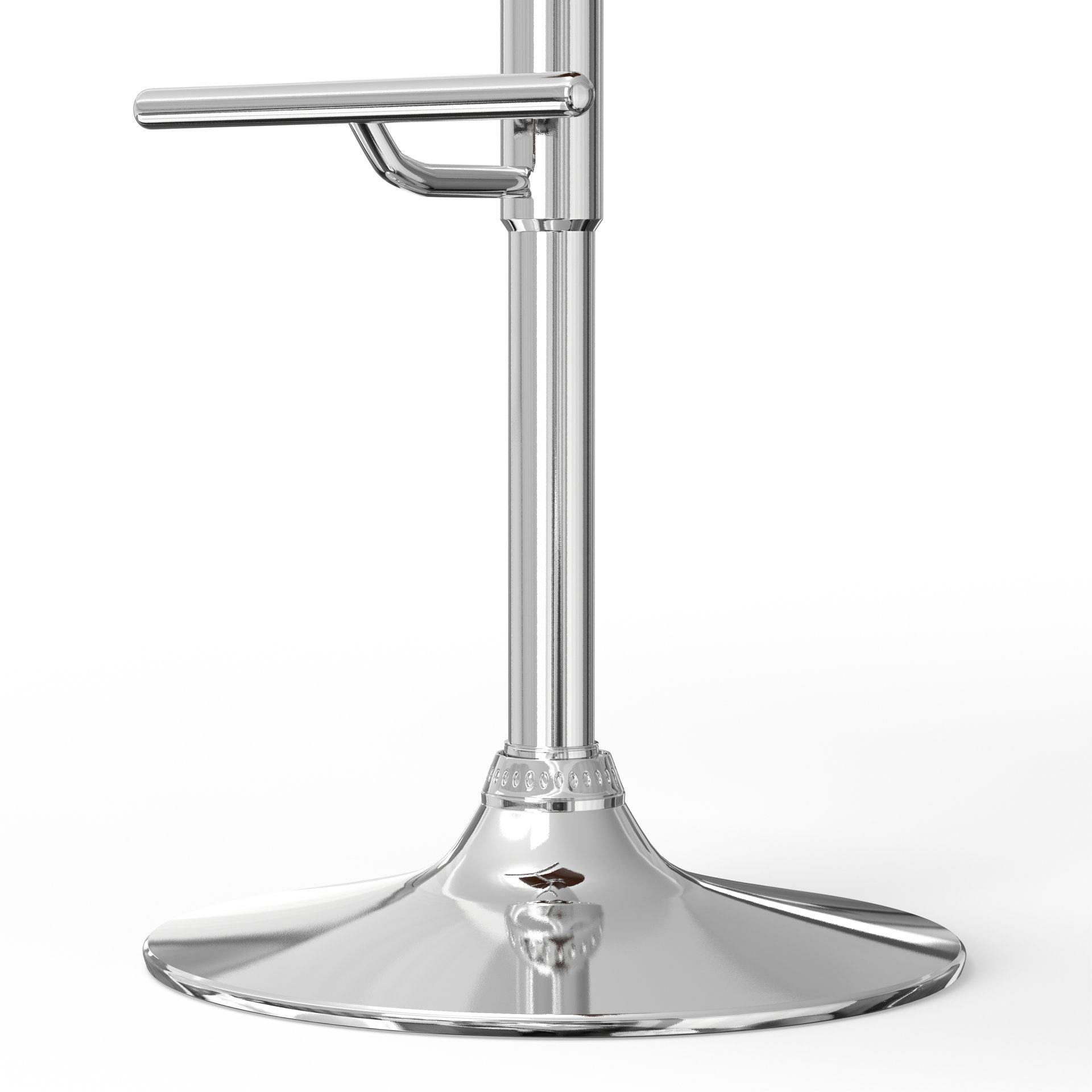 Sheldon - Adjustable Swivel Bar Stool - Black - Image 7