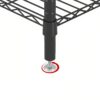 Heavy Duty Garment Rack With 8 Adjustable Wire Shelves And 5 Clothes Rails, Freestanding Closet Organizer Metal - Black - Image 14