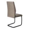 Dining Chair, Side, Upholstered For Dining Room, Contemporary (Set of 2) - Taupe - Image 3
