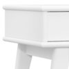Draper - Mid Century End Table - White - Image 9