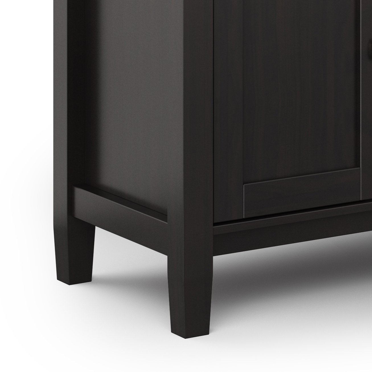 Warm Shaker - TV Media Stand - Hickory Brown - Image 5