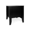 Cleary - Contemporary Wood Nightstand With Drawer - Black - Image 7