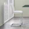 Altis - Bar Stools With L Shape Legs (Set of 4) - White - Image 7
