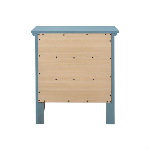 3 Drawer Nightstand - Teal
