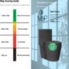 1 Piece Toilet With Tornado Flush, Dual Flush, And ADA Height Comfort Chair - Matte Black - Image 14