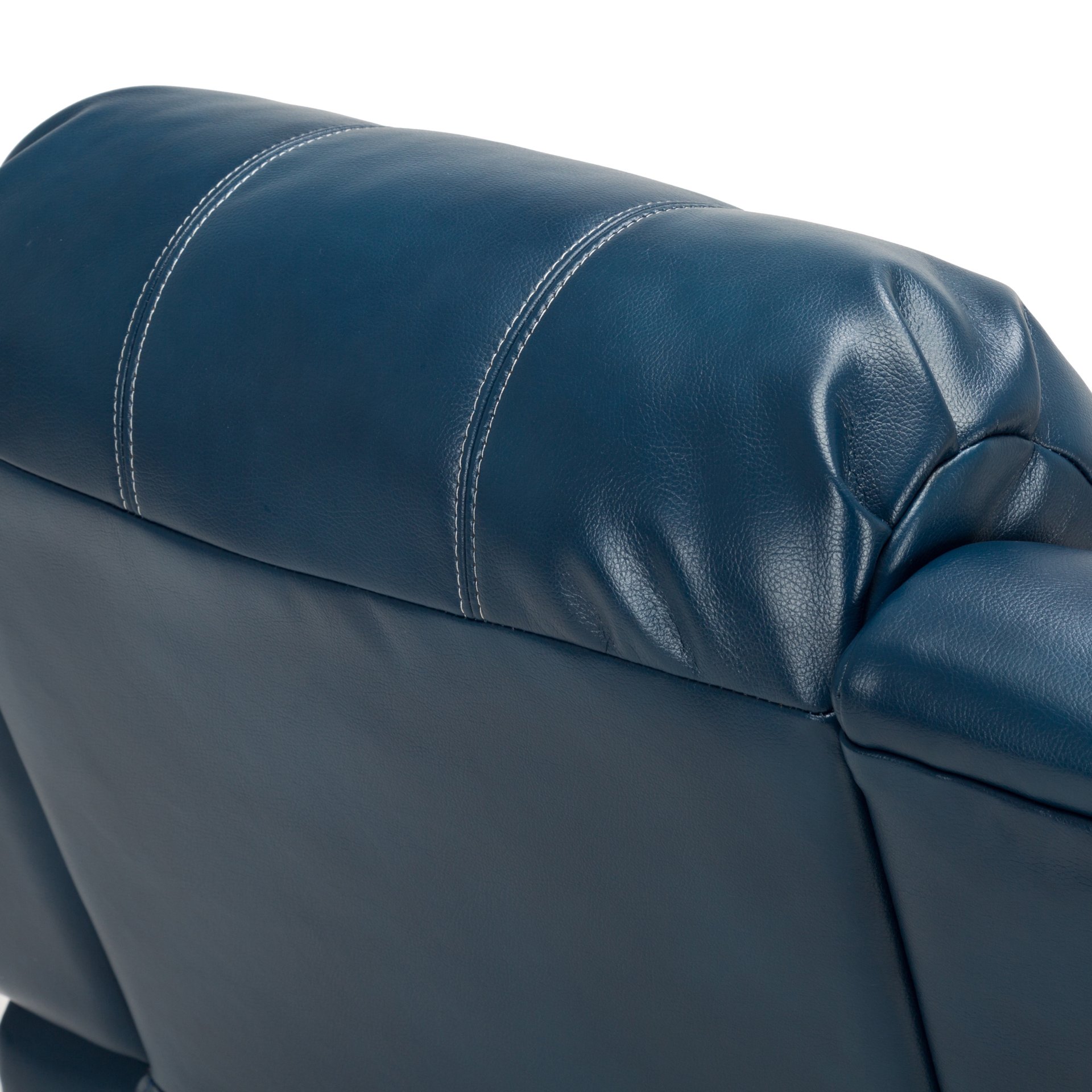 Charlotte - Gel Recliner With Gliding And Reclining Functionality - Navy Blue - Image 7