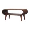 Amaya - Nordic Style Coffee Table - Caramel - Image 6