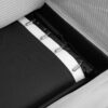 Corduroy Sleeper Sofa Loveseat Sofa With Full Size Mattress, 2 USB Ports, 2 Cup Holders, 2 Side Pockets And A Phone Holder For Living Room - Gray - Image 20