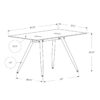 Computer Desk For Home Office, Laptop, Tempered Glass, Contemporary & Modern - White - Image 4