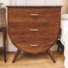 Agra - Bedside Table - Chestnut - Image 11
