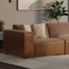 Rex - Left Arm Sofa Module - Brown - Image 15