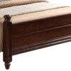 Full Bed Traditional Design - Cappuccino - Image 4