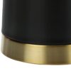 Lighting, Table Lamp, Resin, Contemporary - Black / Cream - Image 3
