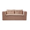 Multi Functional Sectional Sofa Bed With Independent Chaise Lounge And Functional Blanket - Pink - Image 18