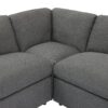 Power Recliner Corner Sofa Home Theater Reclining Sofa Sectional Couches With Storage Box, Cup Holders, USB Ports And Power Socket For Living Room - Dark Gray - Image 22