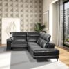 Zander - Reclining Sectional Sofa - Black - Image 12