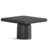 Zachary - 2 Piece Set Cast Aluminum Coffee Table - Black - Image 3