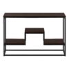 Accent Console Table For Entryway, Contemporary And Modern - Espresso - Image 2