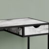 Computer Desk For Home Office, Storage Drawer - White - Image 2