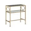 Grifton - Rectangular Glass Accent Table - Antique Gold - Image 6