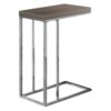 C-Shaped Table For Living Room - Taupe - Image 8