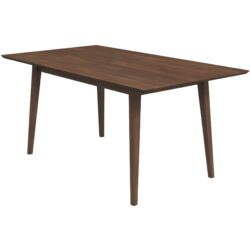 Levi - Modern Style Rectangular Dining Kitchen Table - Brown