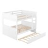 Full Over Full Bunk Bed With Twin Size Trundle - White - Image 5