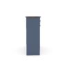 Double Tilt Out Trash Cabinet For 20 Gallon Trash Cans, Barn Door Laundry Sorter Cabinet - Antique Navy Blue - Image 17