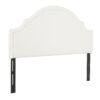 Catherine - Upholstered King Headboard - Antique White - Image 5