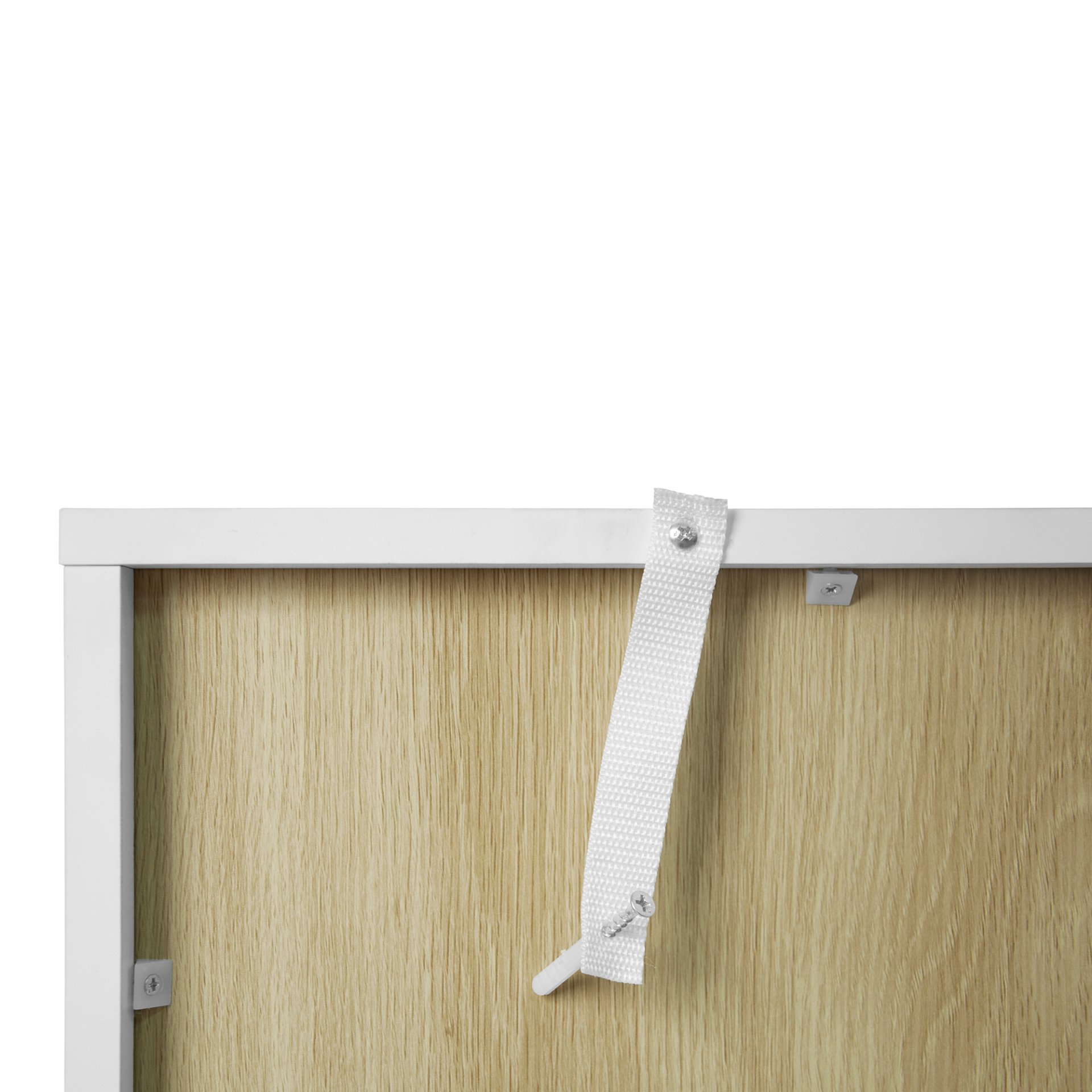 Storage Cabinet With Door For Living Room, Dining Room, Study - White - Image 17