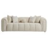 Alana - Tufted Sofa - Ivory / White - Image 11
