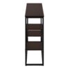 Accent Console Table For Entryway, Contemporary And Modern - Espresso - Image 3