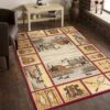 Nature's Nest - 2' X 3' Polyester Lodge Area Rug - Multi - Image 5