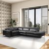 Zander - Reclining Sectional Sofa - Black - Image 10