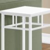 Accent Table, Square, Contemporary - White - Image 8