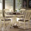 Dylan - 5 Pieces Dining Room Set - Cream / Oak - Image 11