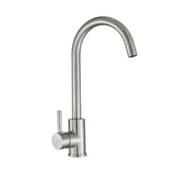 Kitchen Sink Faucet With Single Handle - Brushed Nickel