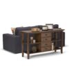 Redmond - Console Sofa Table - Rustic Natural Aged Brown - Image 8